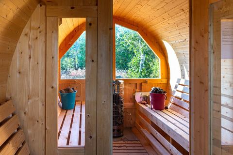 Barrel sauna in Lahälla 5