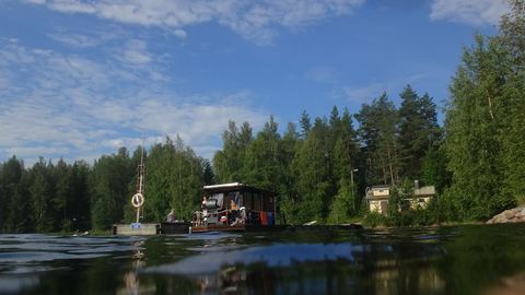 Floating Sauna Pyhalahti Fishing Port
